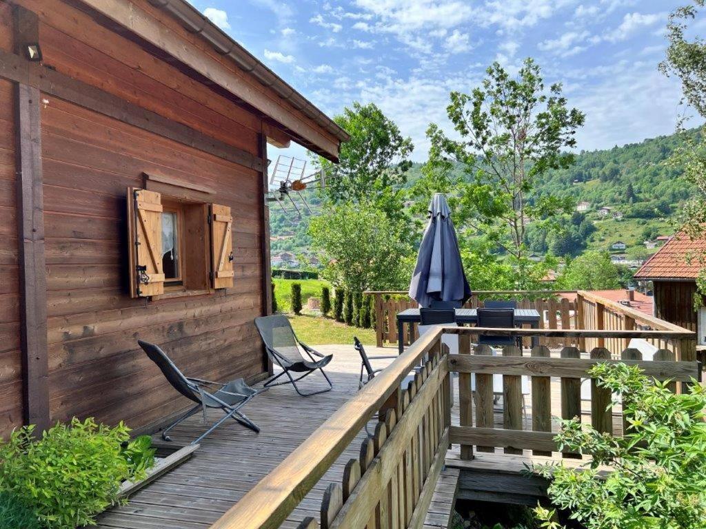 Le Chalet Du Pere Michel, Jacuzzi, Sauna, Jardin Ла-Бресс Экстерьер фото