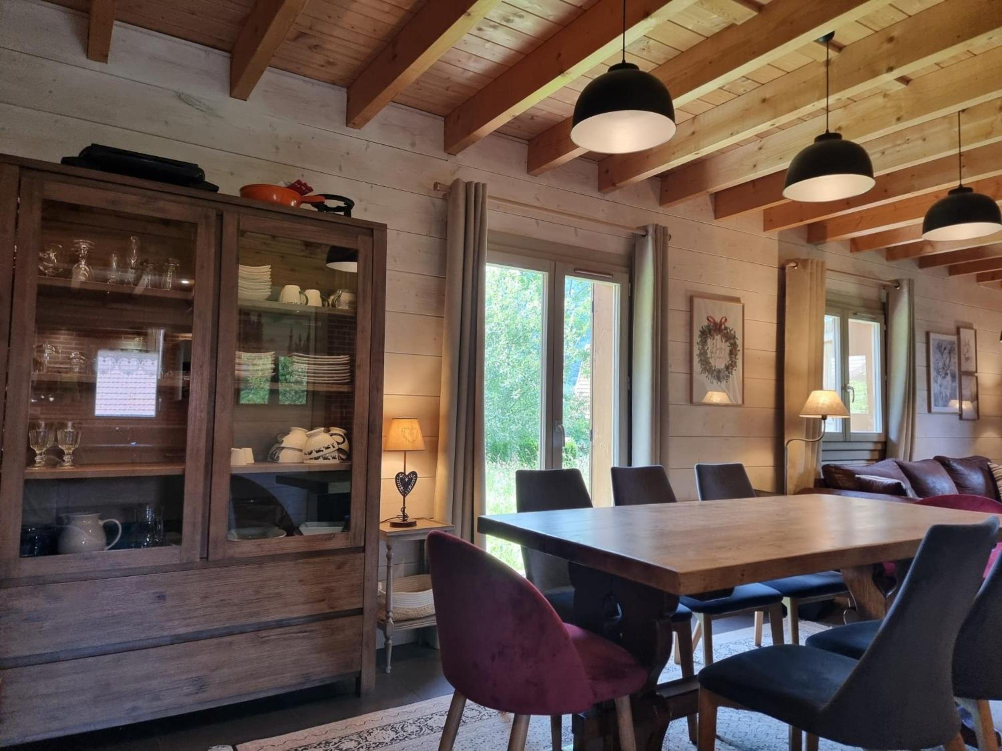 Le Chalet Du Pere Michel, Jacuzzi, Sauna, Jardin Ла-Бресс Экстерьер фото