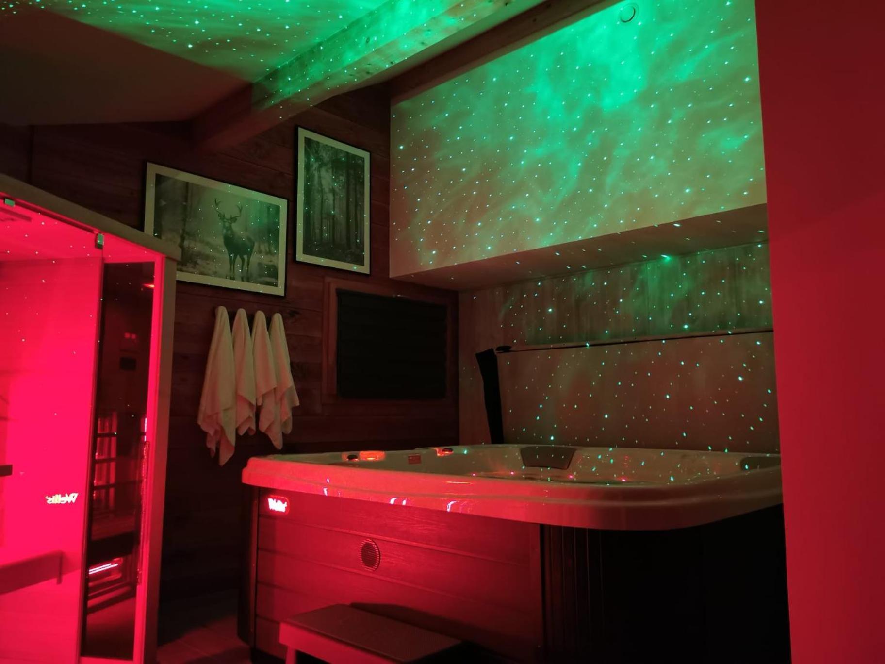 Le Chalet Du Pere Michel, Jacuzzi, Sauna, Jardin Ла-Бресс Экстерьер фото