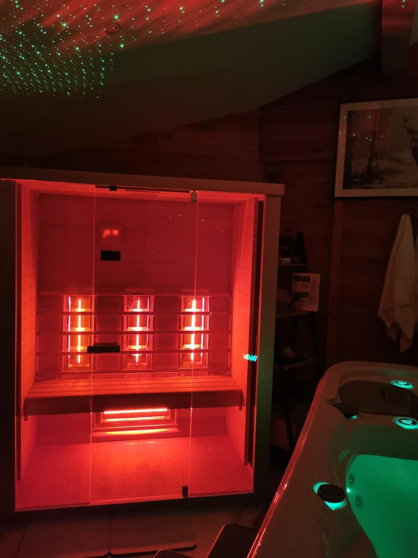 Le Chalet Du Pere Michel, Jacuzzi, Sauna, Jardin Ла-Бресс Экстерьер фото