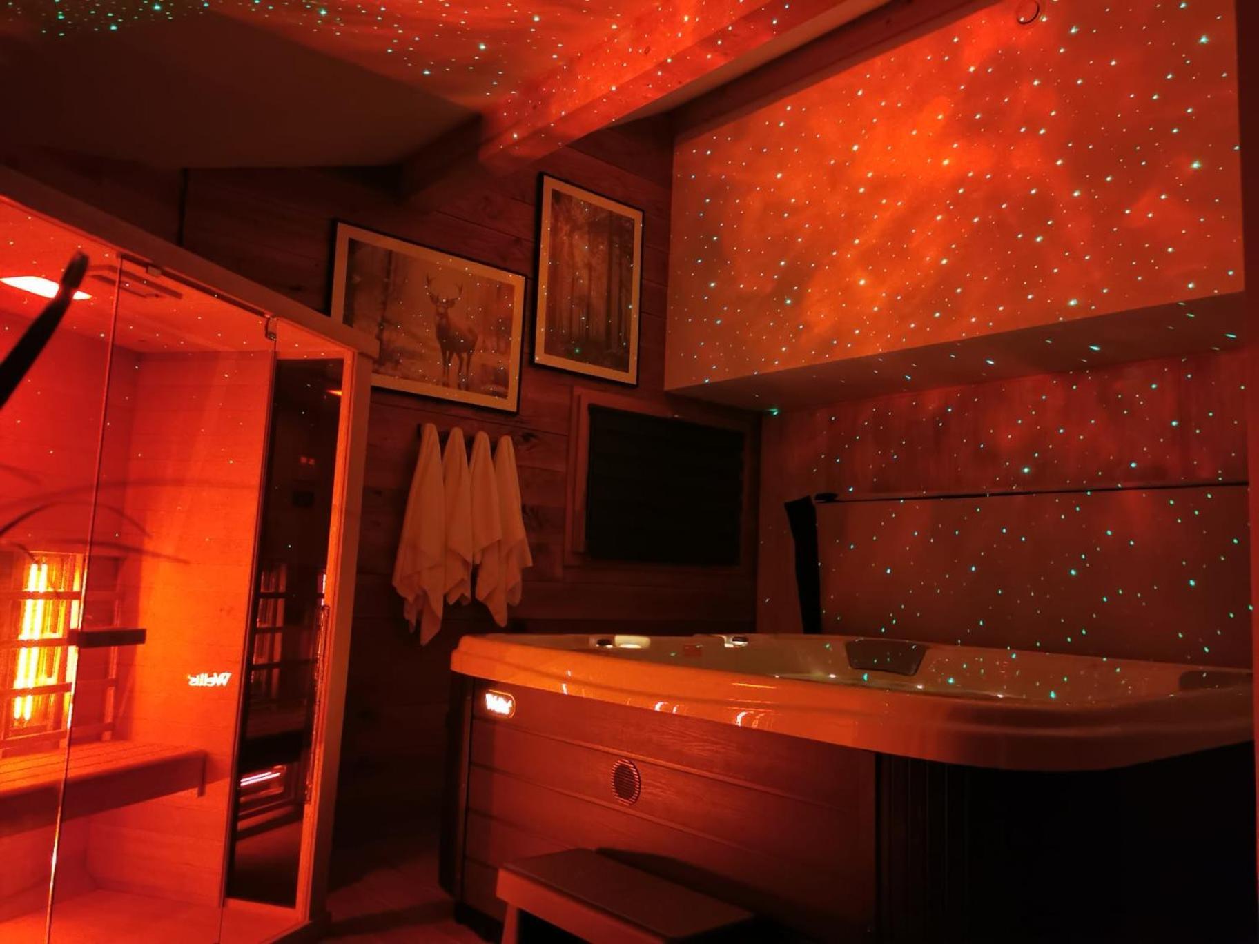 Le Chalet Du Pere Michel, Jacuzzi, Sauna, Jardin Ла-Бресс Экстерьер фото