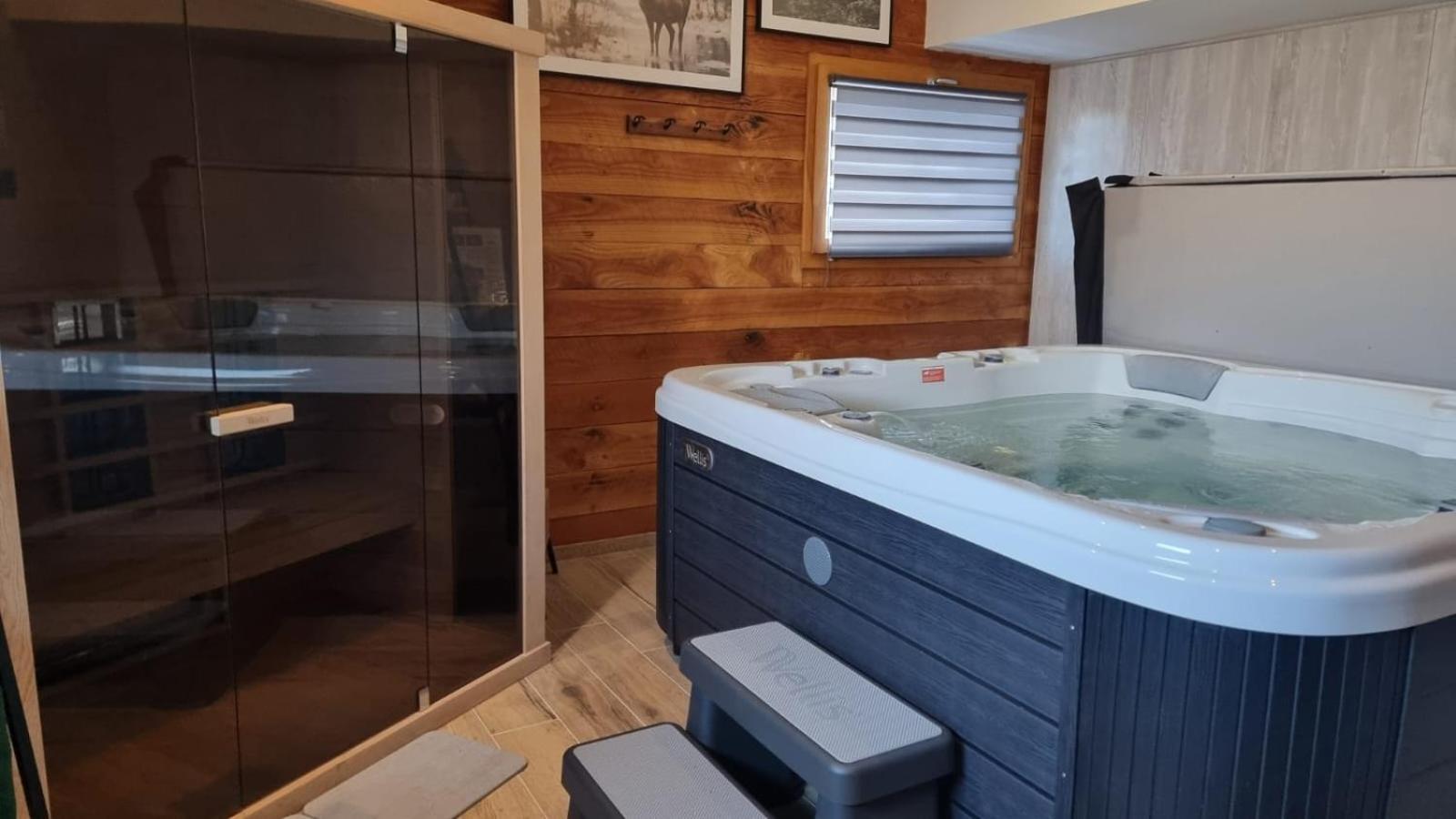 Le Chalet Du Pere Michel, Jacuzzi, Sauna, Jardin Ла-Бресс Экстерьер фото