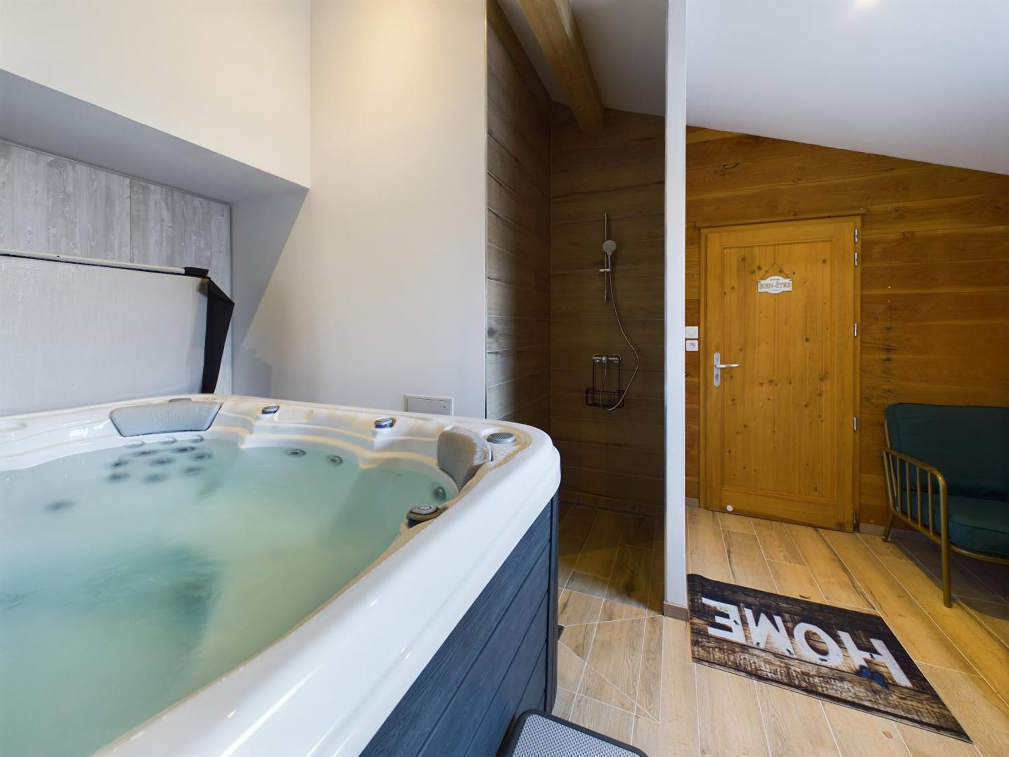 Le Chalet Du Pere Michel, Jacuzzi, Sauna, Jardin Ла-Бресс Экстерьер фото