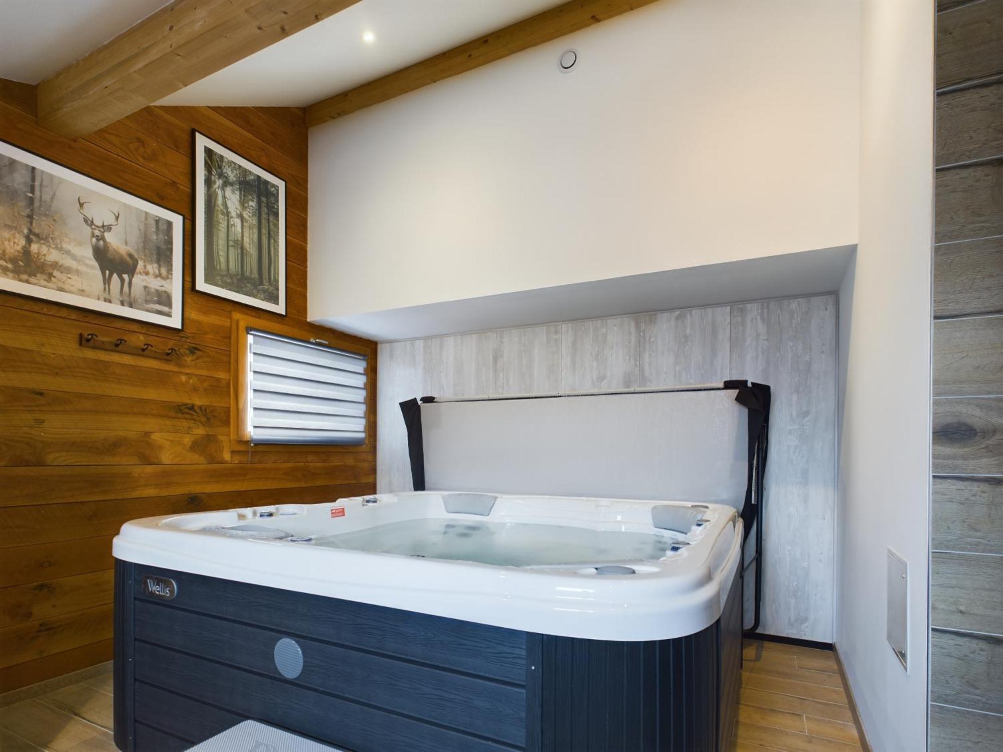 Le Chalet Du Pere Michel, Jacuzzi, Sauna, Jardin Ла-Бресс Экстерьер фото